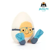 英國 JELLYCAT 14cm 潛水水煮蛋 Amuseables Boiled Egg Scuba