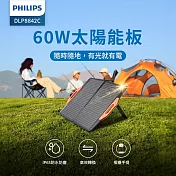 Philips 飛利浦 60W折疊太陽能充電板 DLP8842C (適用露營/戶外/車宿)