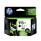 HP 原廠高容量黑色墨水匣 915XL (3YM22AA)