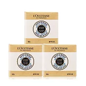 L’OCCITANE 歐舒丹 乳油木牛奶皂(100g)X3入-公司貨