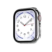 SwitchEasy Hybrid 鋼化玻璃雙料保護殼 41mm 銀色