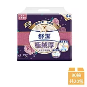 【Kleenex 舒潔】極絨厚4層抽取衛生紙80抽x10包x2串(大馬士革玫瑰香氛)