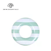 Swim Essentials 荷蘭 兒童/成人游泳圈 (直徑90cm) - 復古綠海浪