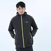 【遊遍天下】男款防水透濕防風機能外套 (GJ13005) M 深灰