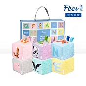 Fees法緻 方塊填充豆豆球- 英字款(6入)