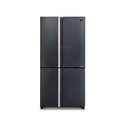 限期登入送好禮~ SHARP 夏普 575公升 SJ-DF58F-SL 曜巖灰 四門十字對開冰箱