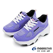 MOONSTAR月星 ni-mo休閒運動鞋 19 紫