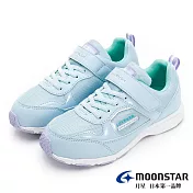 MOONSTAR月星 防水系列競速運動鞋 19 藍
