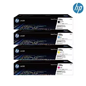 HP 【1黑3彩】原廠彩色四色碳粉匣 119A (W2090A/W2091A/W2092A/W2093A)