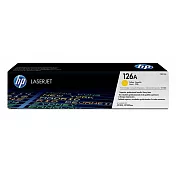 HP 126A LaserJet 黃色原廠碳粉匣(CE312A)