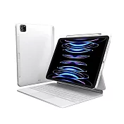 MAGEASY CitiCover 磁吸保護殼 （支援巧控鍵盤 / Pencil）iPad Pro 12.9＂ (2022 [M2] -2021) 白色