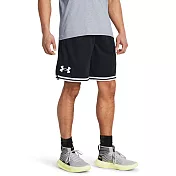 Under Armour 男 Perimeter 10吋籃球短褲-黑-1383392-001 XL 黑色