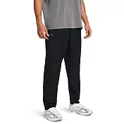 Under Armour 男 Legacy 防風長褲-黑-1382876-001 XL 黑色