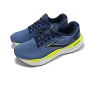 Brooks 慢跑鞋 Glycerin 21 男鞋 藍 綠 回彈 輕量 甘油系列 運動鞋 1104191D409
