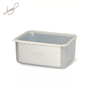 【Hiromimi】可微波不鏽鋼保鮮盒  1000ml
