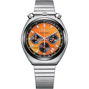 CITIZEN 星辰 Chronograph 計時系列 AN3660-81X 牛頭錶 熊貓款 三眼計時 日期顯示 石英 鋼錶