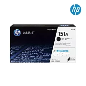 HP 151A LaserJet 黑色原廠碳粉匣 (W1510A)