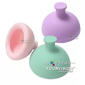 輕巧款 嬰兒 寶寶拍嗝器 成人拍痰器 拍背器 弧面拍背 柔軟矽膠_ 嫩綠