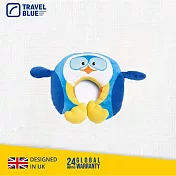 【Travel Blue 藍旅 】兒童抱枕/兒童U型/ㄇ型頸枕 旅行配件(全球保固24個月) Puffy 企鵝胖胖