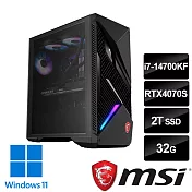 msi微星 Infinite X2 14NUE7-484TW電競桌機(i7-14700KF/32G/2T SSD/RTX4070S-12G/Win11)
