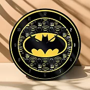 【Paladone UK】 華納DC 蝙蝠俠 Batman LOGO 經典款蝙蝠俠時鐘/掛鐘