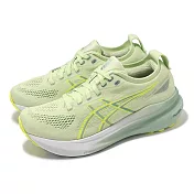 Asics 慢跑鞋 GEL-Kayano 31 D 女鞋 寬楦 螢光綠 支撐 緩衝 運動鞋 亞瑟士 1012B671300