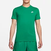 NIKE AS M NSW CLUB TEE 男短袖上衣-綠-AR4999365 2XL 綠色
