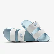 NIKE OFFCOURT DUO SLIDE 女休閒拖鞋-白藍-DC0496104 US5 白色