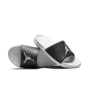 NIKE JORDAN JUMPMAN SLIDE 男休閒拖鞋-白黑-FQ1598010 US10 白色