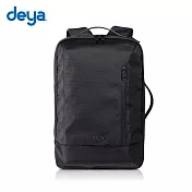 deya clever機能電腦後揹包-沉穩黑