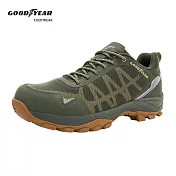 【Goodyear 固特異】跨越山野M1 男款透濕防水戶外鞋 / GAMO43405 JP27 軍綠