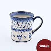 波蘭陶 蕙質蘭心系列 濃縮咖啡杯 300ml 波蘭手工製 馬克杯 咖啡杯 水杯 茶杯