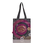 《乾唐軒活瓷》勢在必得環保袋 紫+燙金