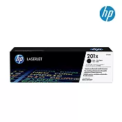 HP 201X LaserJet 高列印量黑色原廠碳粉匣(CF400X)