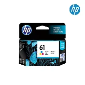 HP 61 彩色三色原廠墨水匣(CH562WA)