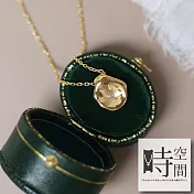 『時空間』經典不規則火漆蠟印造型項鍊 -單一款式