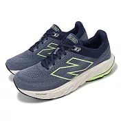 New Balance 慢跑鞋 Fresh Foam X 860 V14 2E 男鞋 藍綠 寬楦 緩衝 運動鞋 NB M860T14-2E