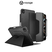 VOYAGE iPad Pro 11吋 (M4) 2024 磁吸式保護套 CoverMate Deluxe- 黑色