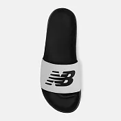 New Balance 男女 拖鞋 白黑-SUF200B3-D US7 白色