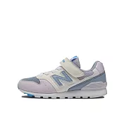 New Balance 996 系列 中大童 休閒鞋 紫灰-YV996MH3-W 18.5 紫色