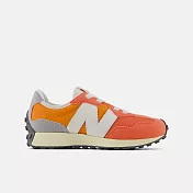 New Balance 327 系列 中大童 休閒鞋 橘-PH327RF-W 18.5 橘色