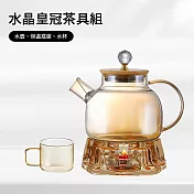 水晶皇冠茶具組