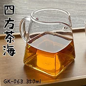【Glass King】臺灣現貨/GK-063/四方玻璃茶海/高硼矽玻璃/耐熱玻璃壺/分茶杯/分酒杯/公道杯/泡茶壺