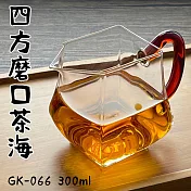 【Glass King】台灣現貨/GK-066/四方磨口茶海/高硼硅玻璃/耐熱玻璃壺/分茶杯/分酒杯/公道杯/泡茶壺
