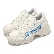 Puma 休閒鞋 Pulsar Wedge Cloud Wns 女鞋 米白 藍 厚底 增高 老爹鞋 王淨著用款 39942601