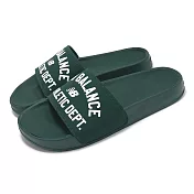 New Balance 拖鞋 200 男鞋 綠 白 緩衝 運動拖鞋 一片拖 涼拖鞋 NB SMF200S3-D