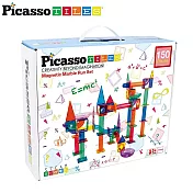 PicassoTiles磁力積木-滾球迷宮軌道150pcs