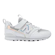 New Balance 996 系列 中大童 休閒鞋 白-YV996HC3-W 18.5 白色