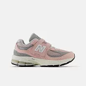 New Balance 2002R 系列 中大童 休閒鞋 粉-PV2002FC-W 18.5 粉紅色