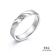 【點睛品】PROMESSA PT950鉑金 星宇系列 鑽石戒指(女戒) 9 950鉑金
